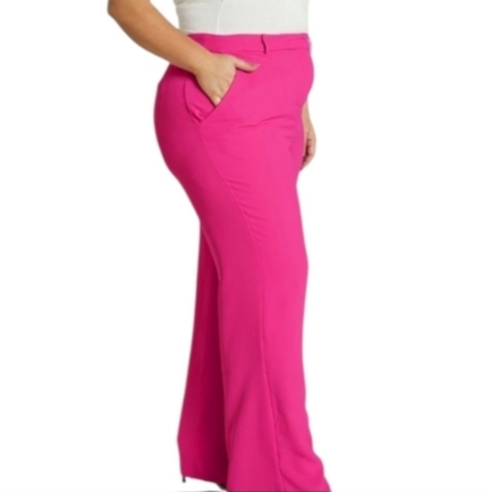 Women's Showpo Pink High Waisted Pants Sz 14